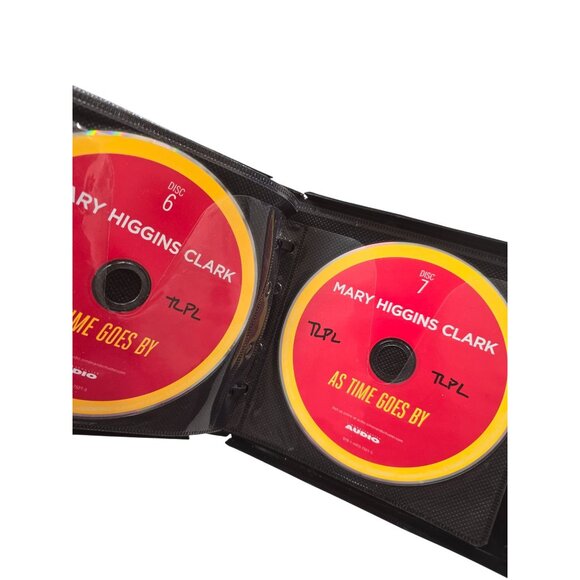 "As Time Goes By" By Mary Higgins Clark Audio CD Set 7 Discs - Picture 6 of 6